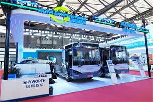 开沃集团携两款新能源环卫车型亮相上海国际碳中和博览会