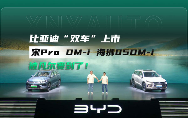 宋Pro DM-i 海狮05DM-i 双车上市，被凡尔赛到了！