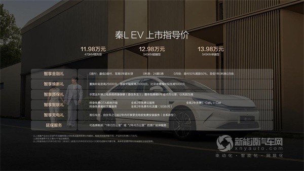 比亚迪秦L EV