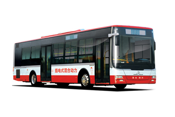 金旅XML6115JHEVG5CN1公交车（天然气/电混动国五20-40座）