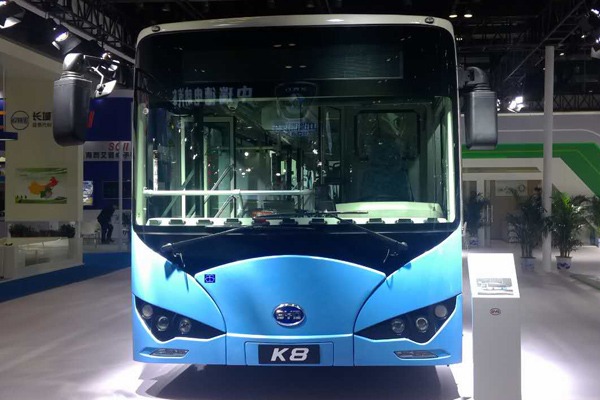 比亚迪BYD6100LGEV4公交车(纯电动20-39座)